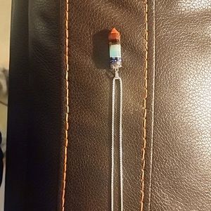 Multicolored/ multi-stone crystal necklace